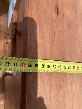 Mueble de entrada de madera