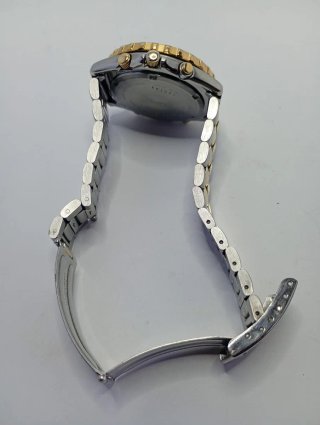 Orologio Seiko Cronografo Oro Argento