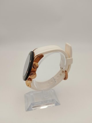RELOJ VICEROY 47655 ESFERA NEGRA CORREAS BLANCAS