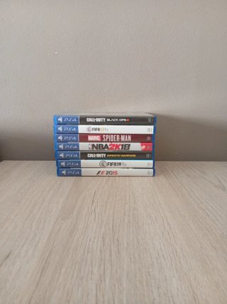 Pack 7 Juegos PS4: call of duty agotado