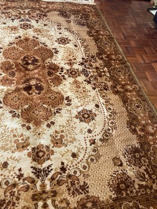 Tappeto lana vintage 245x186 vede certificato