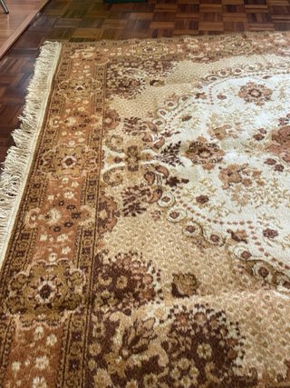 Tappeto lana vintage 245x186 vede certificato
