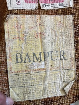 Tappeto lana vintage 245x186 vede certificato