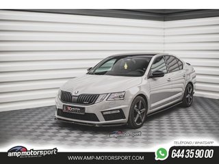 SPOILER / LIP DELANTERO V3 PARA SKODA OCTAVIA RS MK3 2016-2019