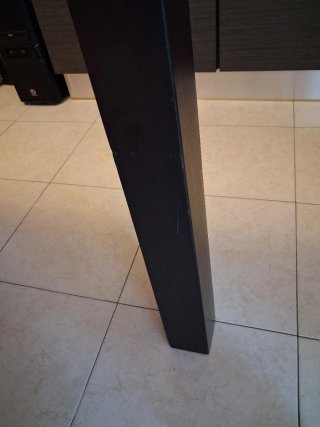 Tavolo allungabile Wengé, moderno 160/200x90x75