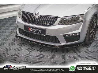 SPOILER / LIP DELANTERO V3 PARA SKODA OCTAVIA RS MK3 2013-2016