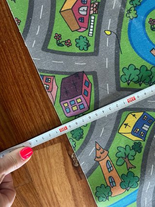 Tappetino per bambini con pista stradale
