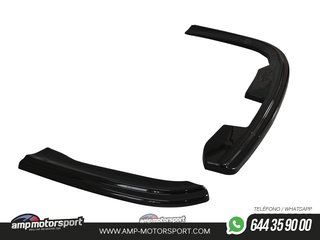 DIFUSOR TRASERO SKODA OCTAVIA MK2 RS 2005-2013 NEGRO BRILLO