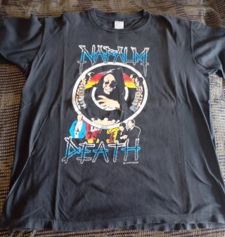 US GRIND CRUSHER TOUR NAPALM DEATH オリジナル Napalm Death. Grind Crusher US Tour 1991 original de segunda mano