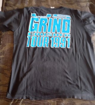 Napalm Death. Grind Crusher US Tour 1991 original de segunda mano