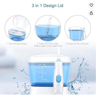 Irrigador Bucal TUREWELL con Accesorios
