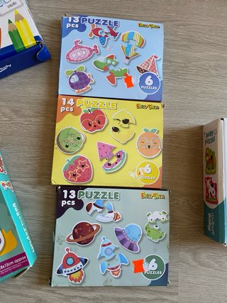 Pack 10 Puzzles Infantiles Educativos