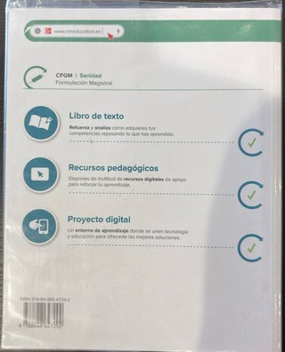Libros 2o Grado Medio de Farmacia y Parafarmacia