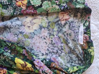 Camisola Kimono Estampada Floral