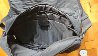 Bandolera O'Neill Negra Ordenador/Apuntes