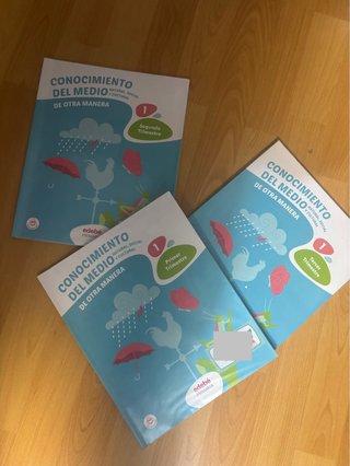 Libro conocimiento del medio 1° de primaria. EDEBE