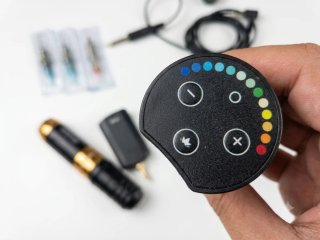 Máquina de Tatuar Pen Inalámbrica Ponderosa + 2 Ba