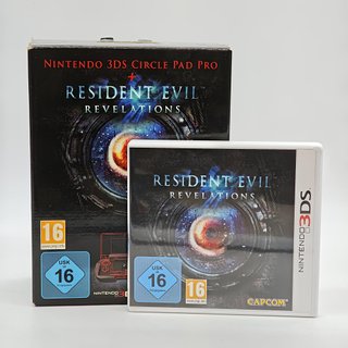 NINTENDO 3DS CIRCLE PAD PRO + RESIDENT EVIL REVELATIONS