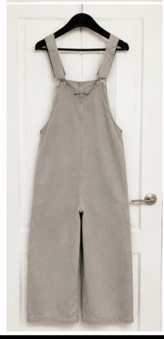 Peto Zara tela vaquera beige/gris Talla S