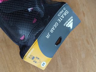 Protecciones Rollerblade Niña Talla XS Rosa