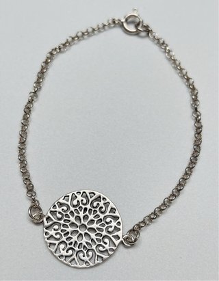 Pulsera de filigrana cordobesa en plata de ley 924