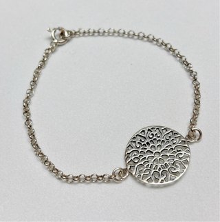 Pulsera de filigrana cordobesa en plata de ley 924