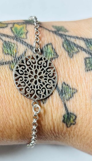 Pulsera de filigrana cordobesa en plata de ley 924