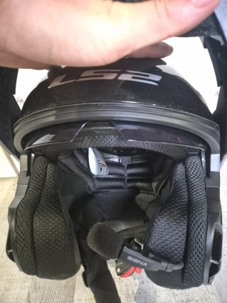 Casco Modular LS2  talla S con intercomunicador