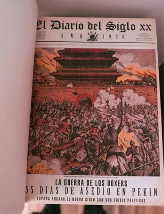 Set de dos libros del sigloXX editorial El mundo