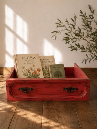 Cajones vintage madera colores 10 euros unidad