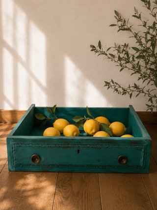 Cajones vintage madera colores 10 euros unidad