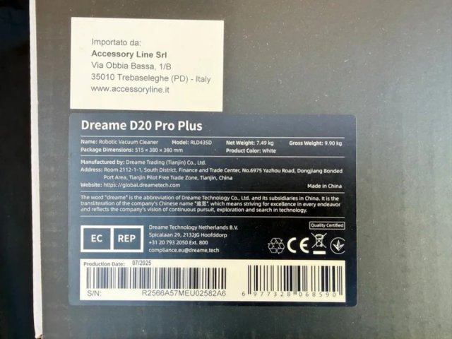 Robot Aspirador Dreame D20 Pro Plus