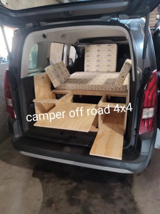 Estructura Camper Peugeot Rifter