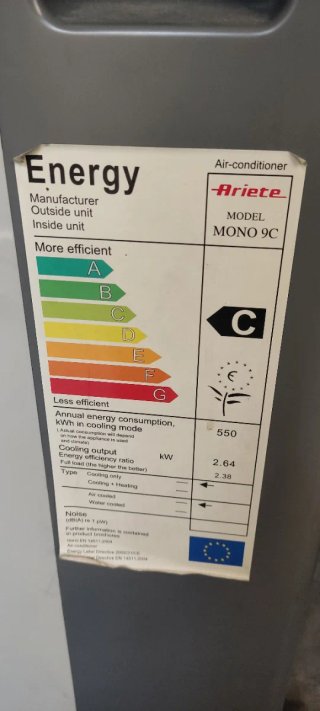 Aire Acondicionado Portátil Ariete Beige