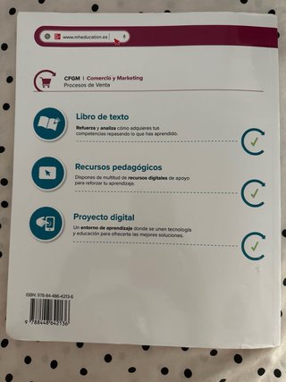 Procesos de venta, CFGM Comercio y Marketing