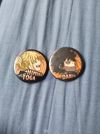 Chapas Toga y Dabi Boku no Hero Academia