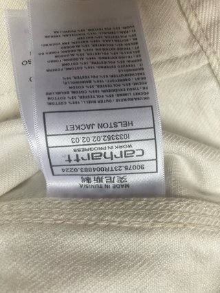 Chaqueta Helston Carhartt Beige