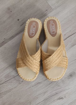 Sandalias esparto H&D talla 39