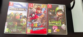 Nintendo Switch OLED Blanca + 3 Juegos
