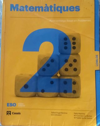 Matemàtiques 2 ESO Aprenentatge Basat en Problemes