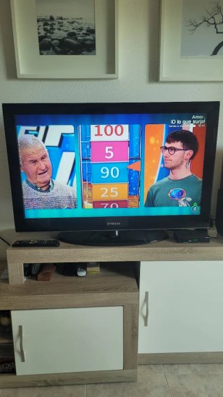 Televisión Samsung Negra