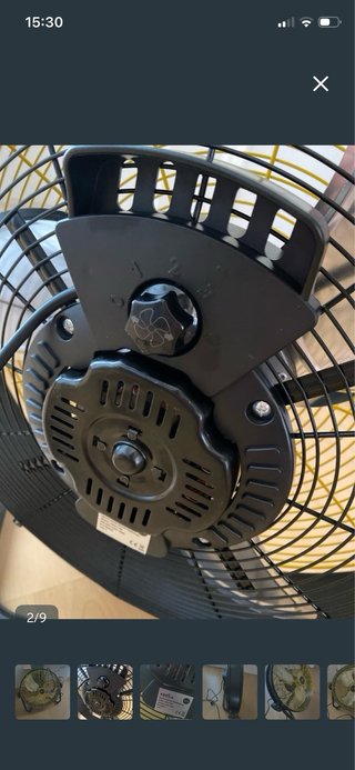 Ventilador suelo Industrial 130w. Nuevo