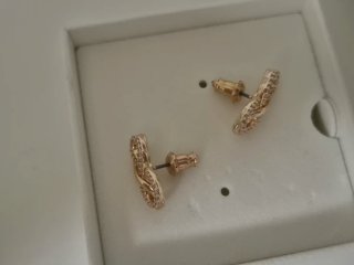 Swarovski Collana e Orecchini Infinito