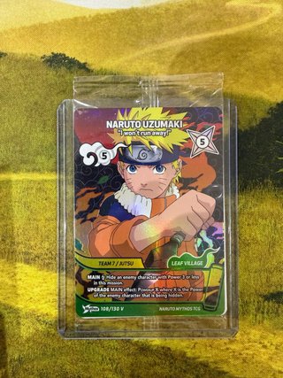 Carta Naruto Mythos Promo Winner