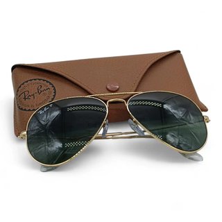 GAFAS DE SOL RAYBAN AVIADOR POLARIZADAS DORADAS CON FUNDA