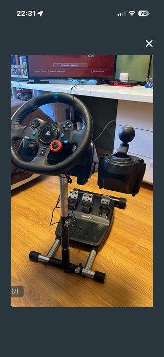 Volante Logitech G29 con Palanca de Cambios