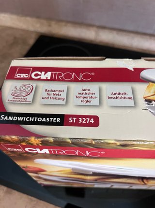 Sandwichera Clatronic ST 3274