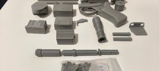 Réplica Blaster E-11D Star Wars para Carlos