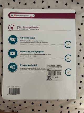 Dinamización del punto de venta, CFGM Comercio ...