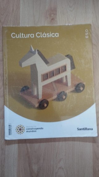 Libro Cultura clásica.2⁰ESO. ISBN9788468049922
